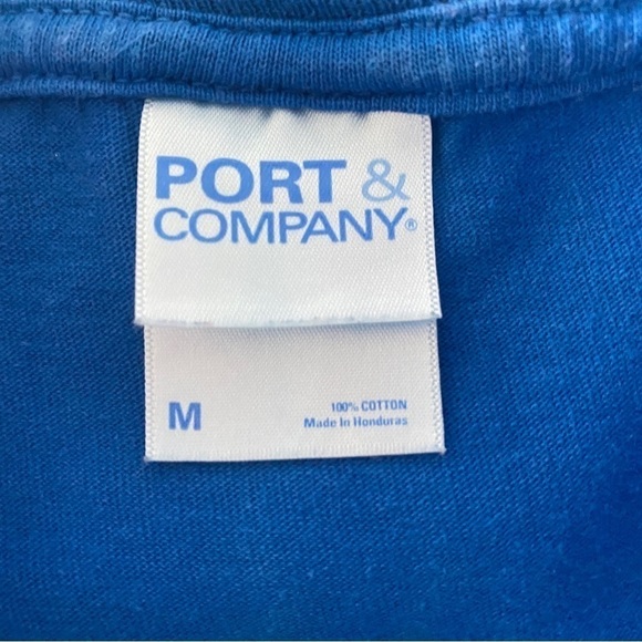 HONOLULU BEERWORKS Blue Tie Dye Port & Company Tee Shirt Men M Medium - Picture 5 of 7